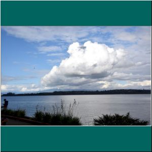 Puerto Varas, Calbuco, Wolken, 18.9.21