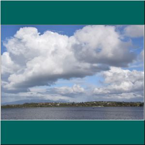 Puerto Varas, Lago Llanquihue, Wolken, 14.10.21