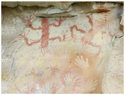 Cueva de las Manos,Felsmalereien