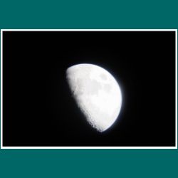 Mondfoto von der Sternwarte Observatorio Mamalluca