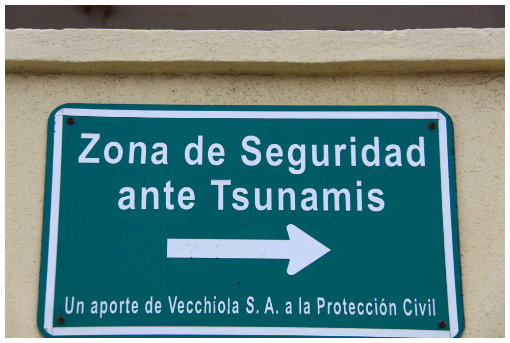Chañaral, Seguridad Tsunami