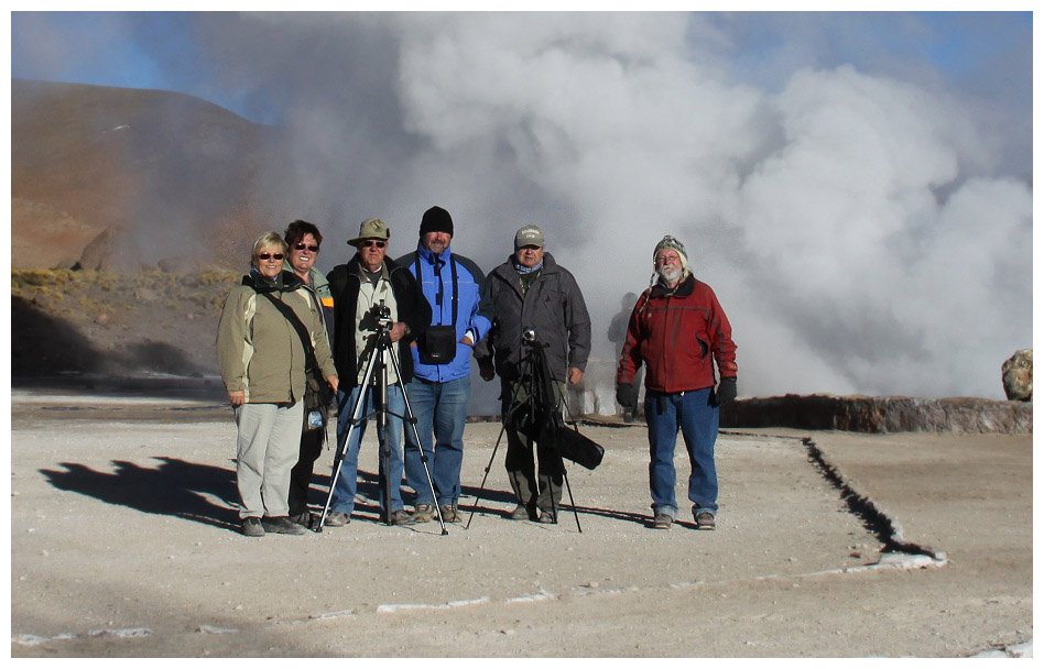 El Tatio, Gruppenfoto