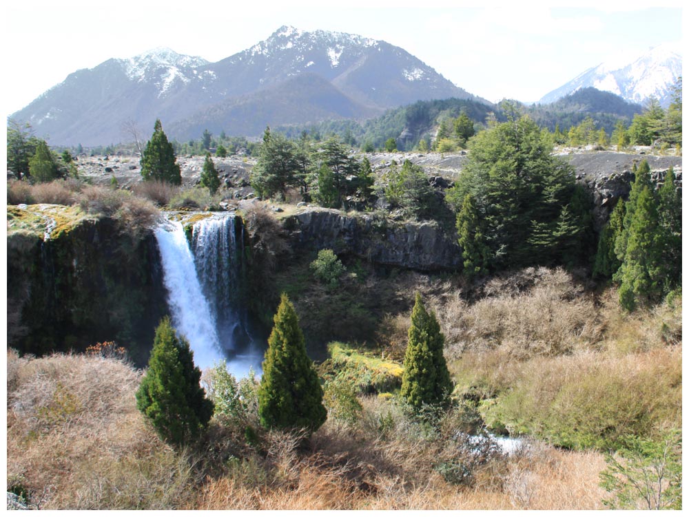 Nationalpark  Conguillio: Salto Truful Truful