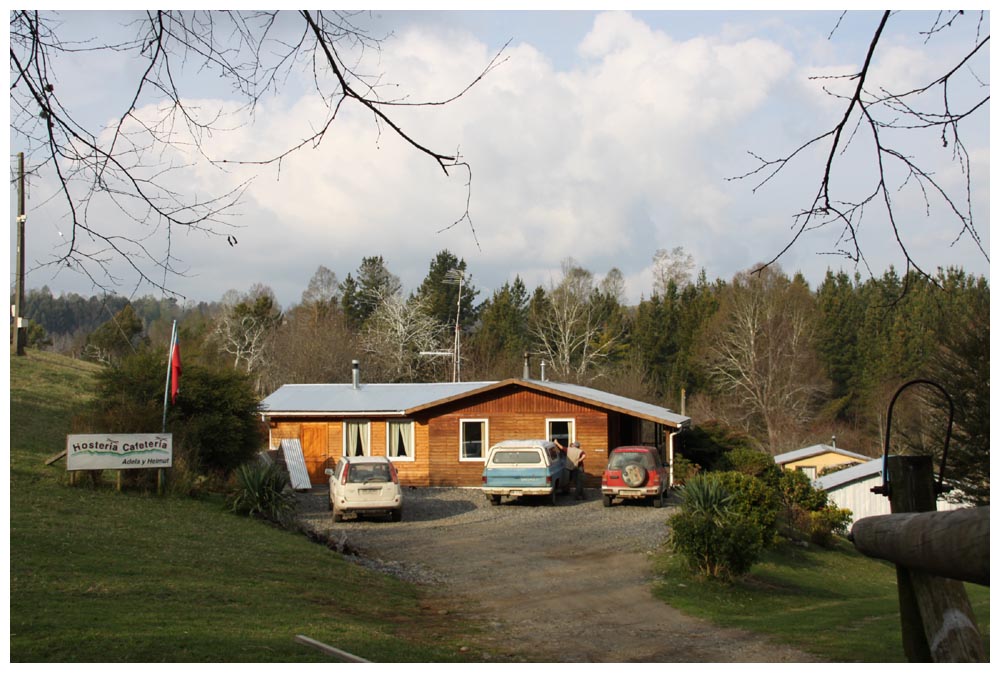 Cunco: Cafeteria von Adela und Helmut