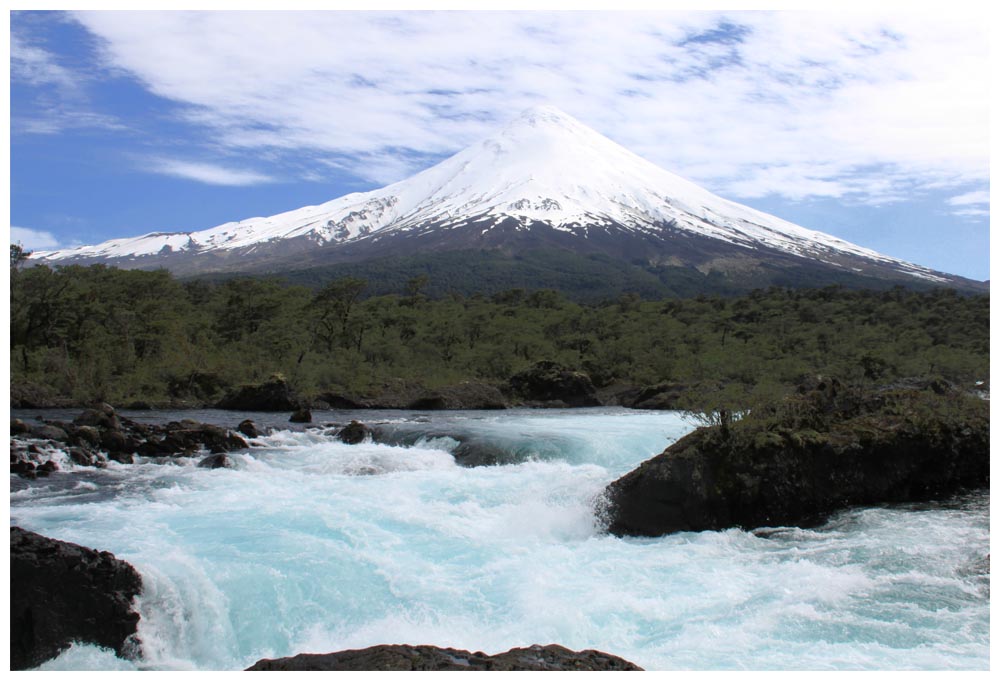 Saltos de Petrohué und Vulkan Osorno