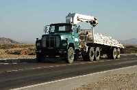 LKW auf der Ruta 5 Norte, Panamericana