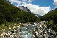 Nationalpark Torres del Paine,  am Weg zum Mirador Torres