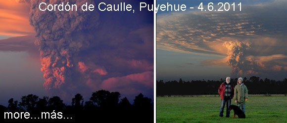 Ausbruch Cordón de Caulle/Puyehue