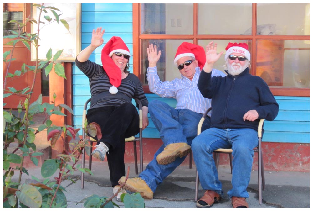 Hosteria Outsider, Weihnachtsmänner