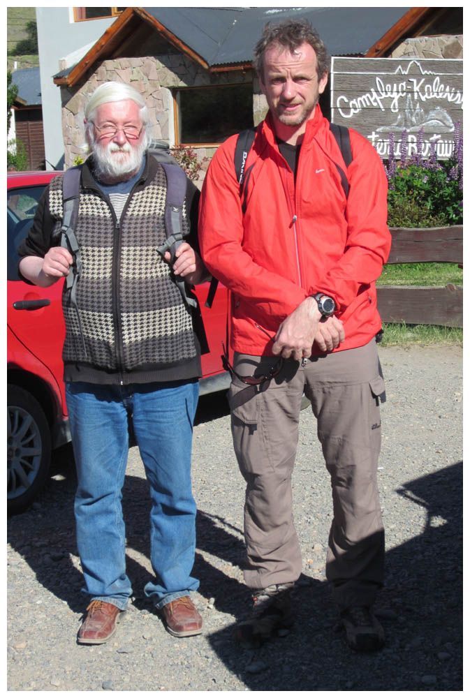 Arvid und Roland in El Chaltén