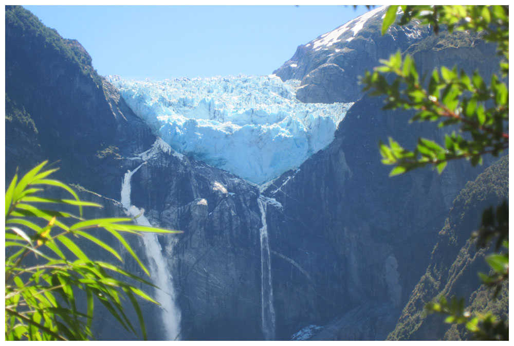 Colgante-Gletscher im Nationalpark Queulat