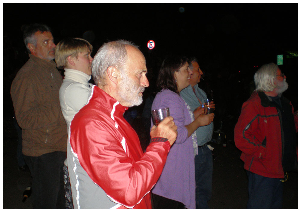 Silvesterabend in Puerto Varas am Strand des Llanquihue-Sees