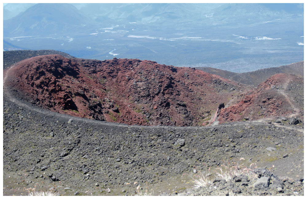 Nebenkrater am Vulkan Osorno