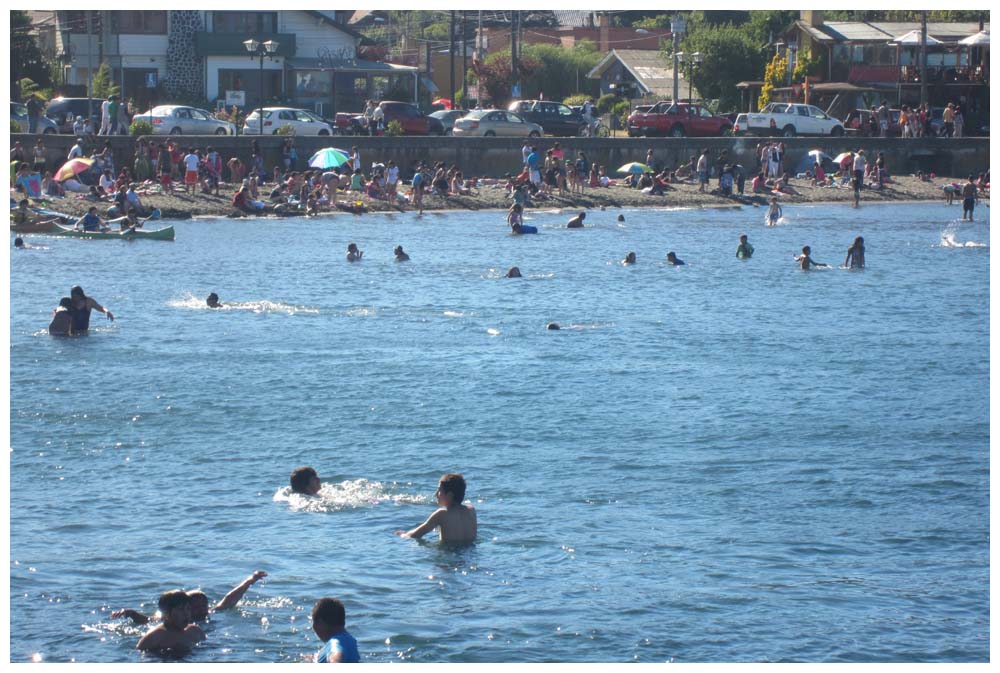 Puerto Varas, Badevergnügen am See