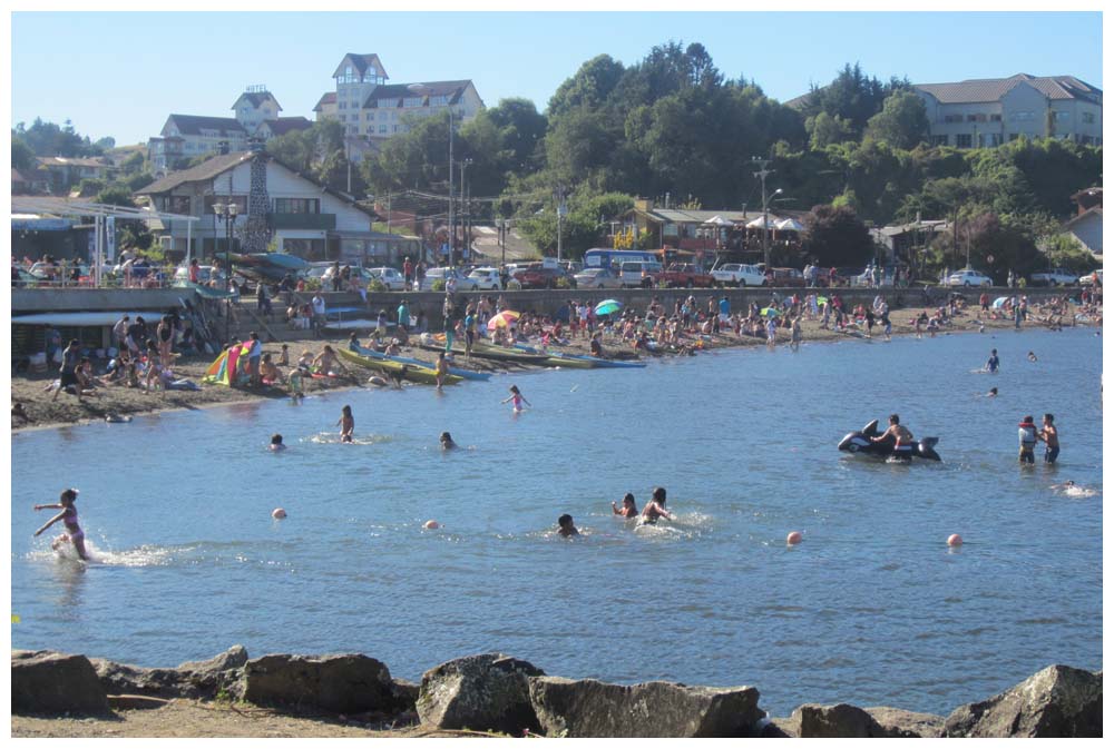 Puerto Varas, Sommer am Lago Llanquihue