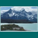 Parque Nacional Torres del Paine, Lago Pehoé, Hosteria Pehoé