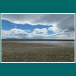 Patagonische Landschaft mit Wolken