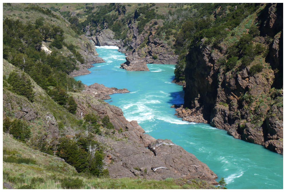 An der Carretera Austral: Rio Baker