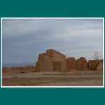 Eine von vielen Geisterstädten in der Atacamawüste