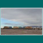 Güterzug in der Atacamawüste