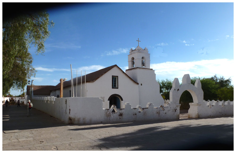 Adobekirche in San Pedro de Atacama