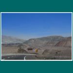 Vor der Kupfermine Chuquicamata