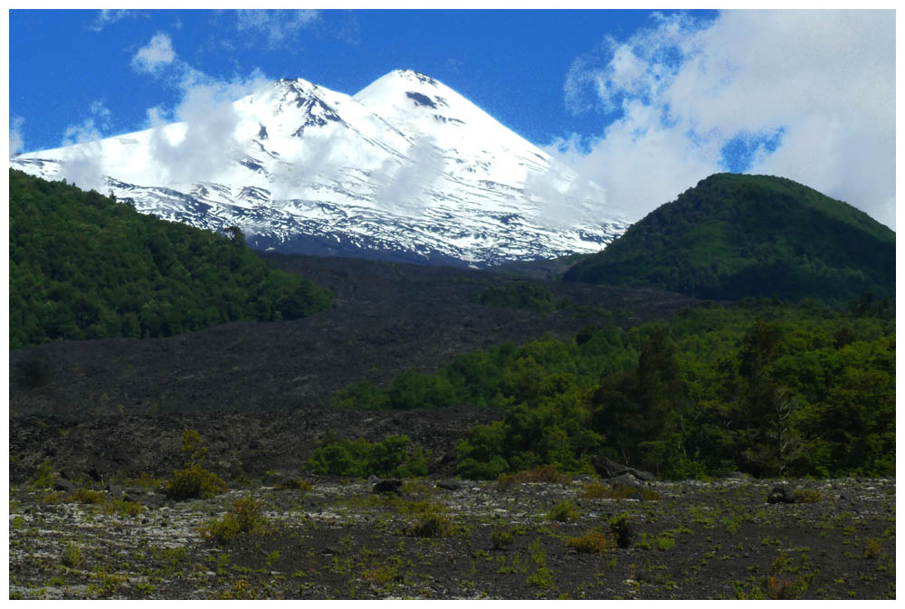 Vulkan Llaima im Parque Nacional Conguillio