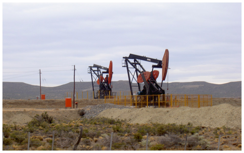 Erdölförderung bei Comodoro Rivadavia