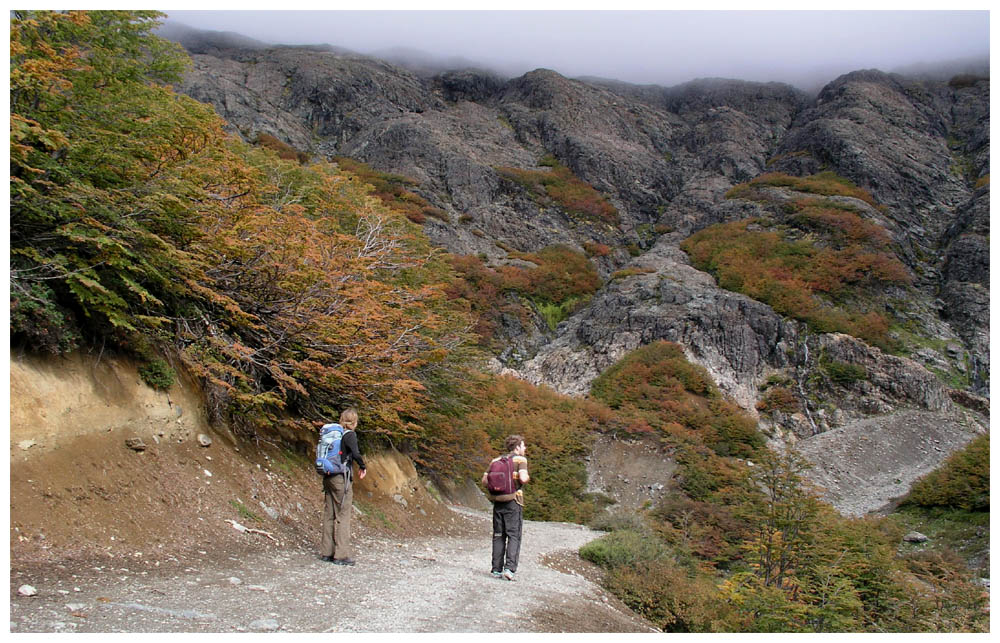 Weg zum Refugio Lòpez