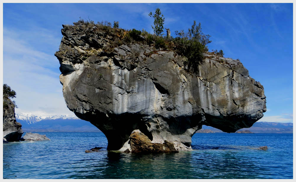 Puerto Tranquilo, Marmorhöhlen, Cuevas de Marmol, Cavernas de Marmol