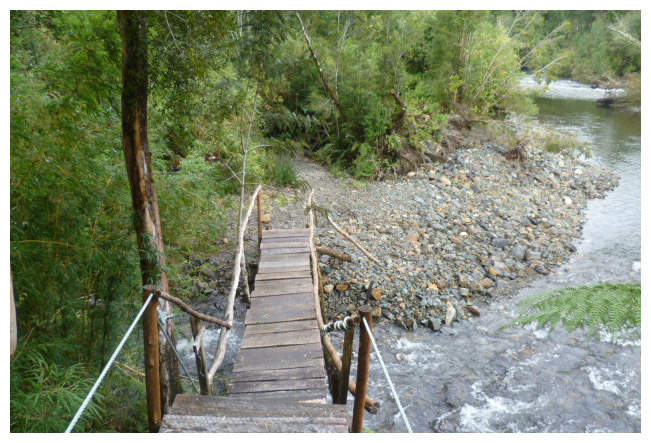 Termas de Pichicolo, Weg