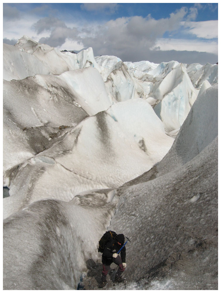 Ice-Trekking am Viedma-Gletscher