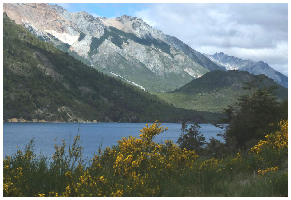 Lago Guillelmo, auf der Karte fälschlicherweise Guillermo geschrieben