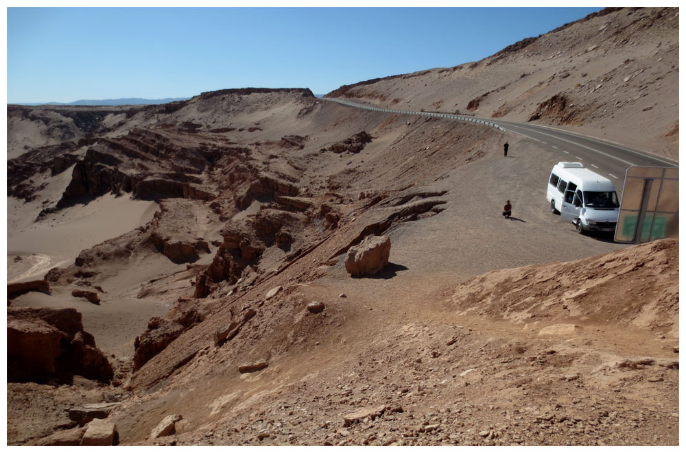 San Pedro de Atacama, Cordillera de la Sal, Valle de los Dinosaurios