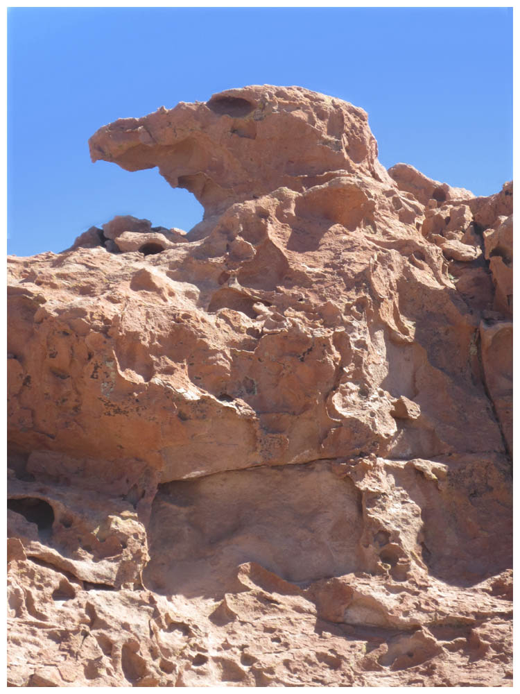 Bizarre Felsformation bei San Pedro de Atacama