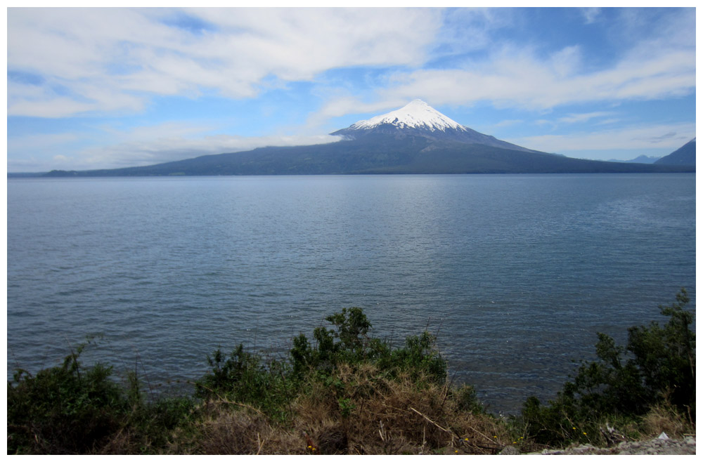 Lago Llanquihue und Vulkan Osorno