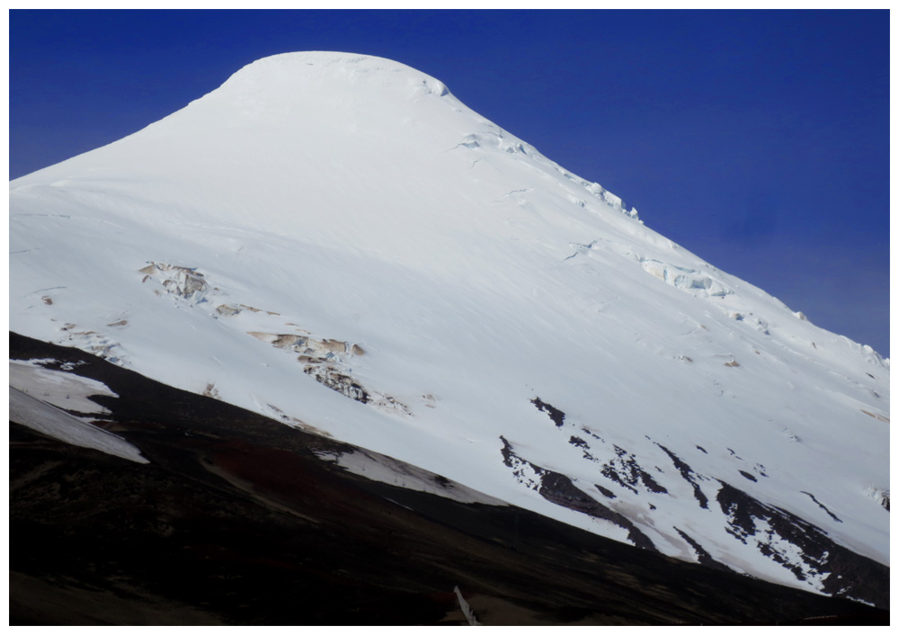Vulkan Osorno, Gipfel