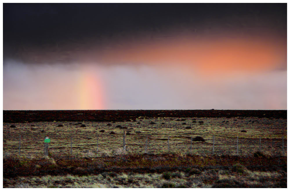 Regenbogen in der Pampa