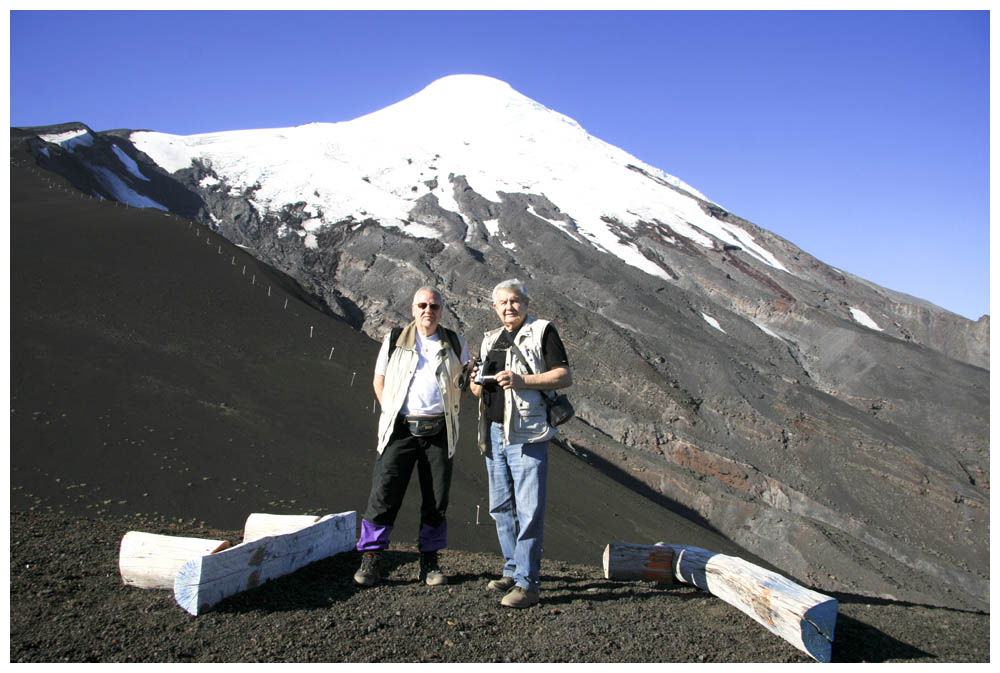 Fritz und Helmut am Osorno