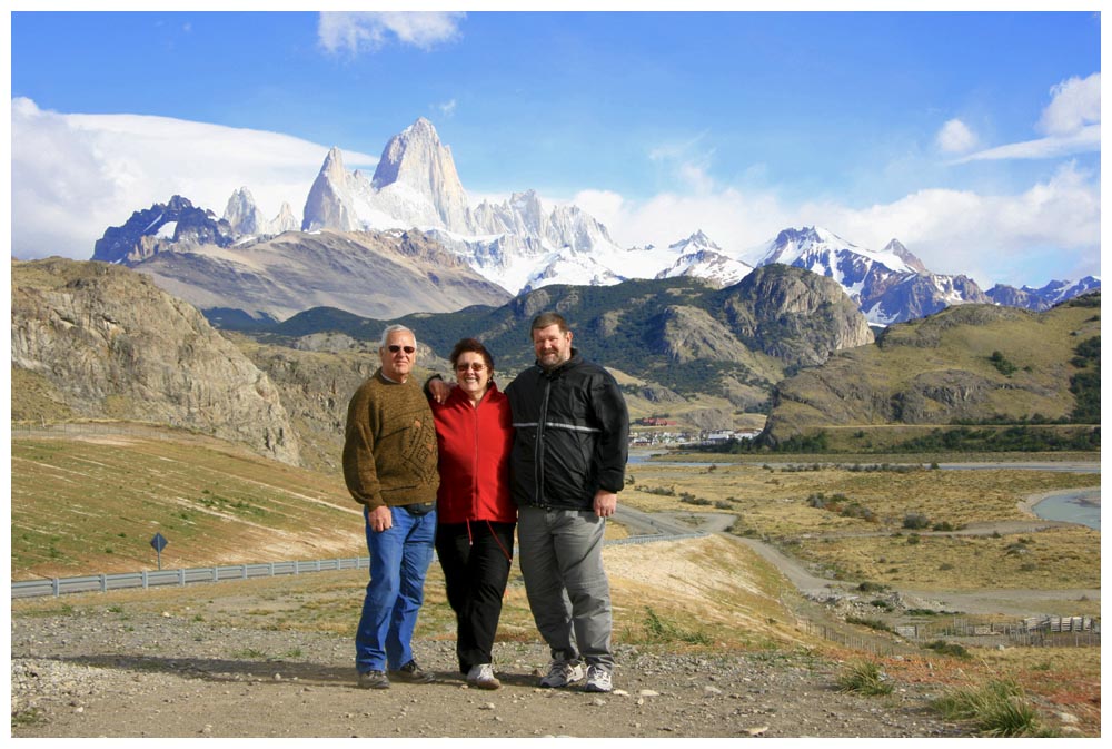 El Chaltén - Fritz, Mela und Geri