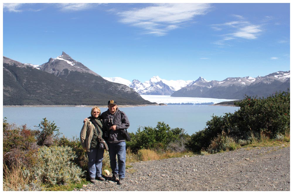 Perito-Moreno-Gletscher - Eva und Helmut