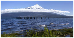 Lago Llanquihue und Vulkan Osorno