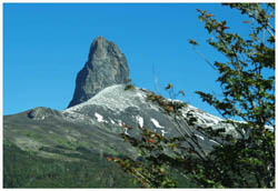 Cerro Pantojo an der Grenze Argentinien - Chile