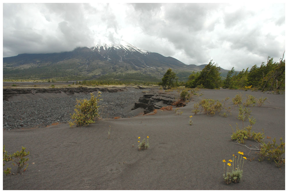 Petrohué, Deshielo beim Vulkan Osorno