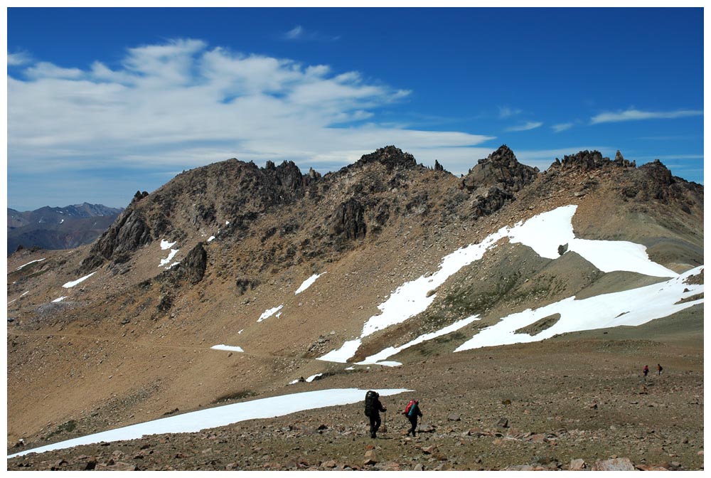 Trekking am Cerro Catedral