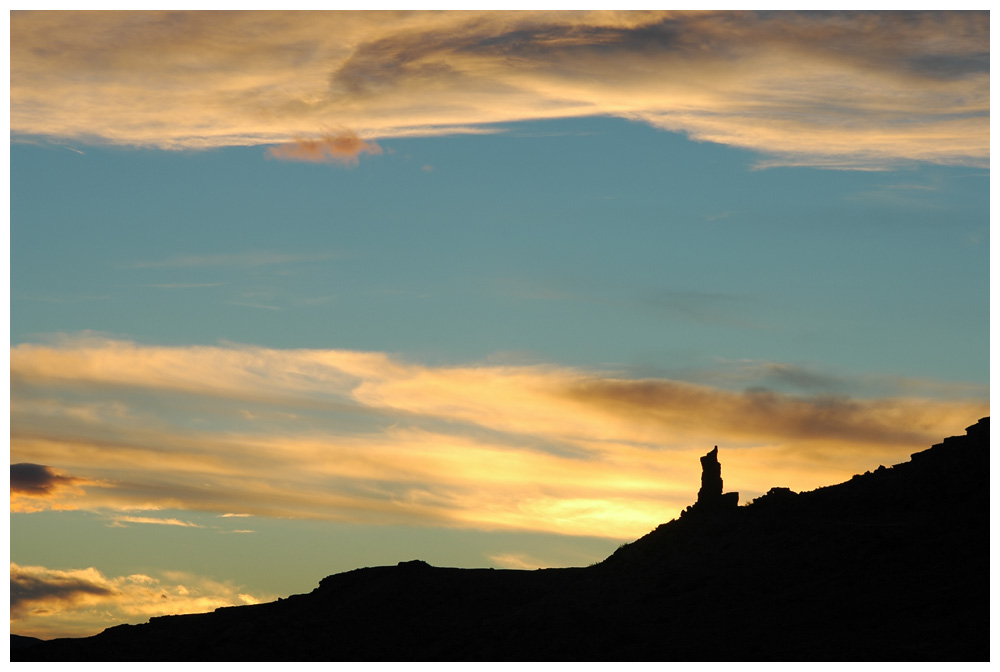 Sonnenuntergang in Patagonien