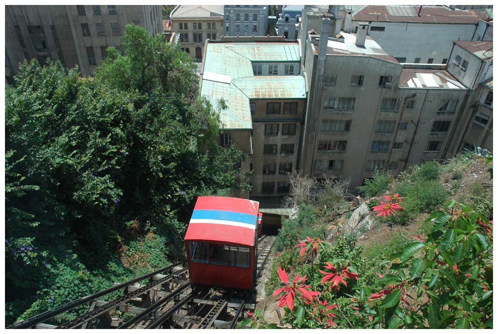 Valparaiso, Schrägaufzug Ascensor Peral