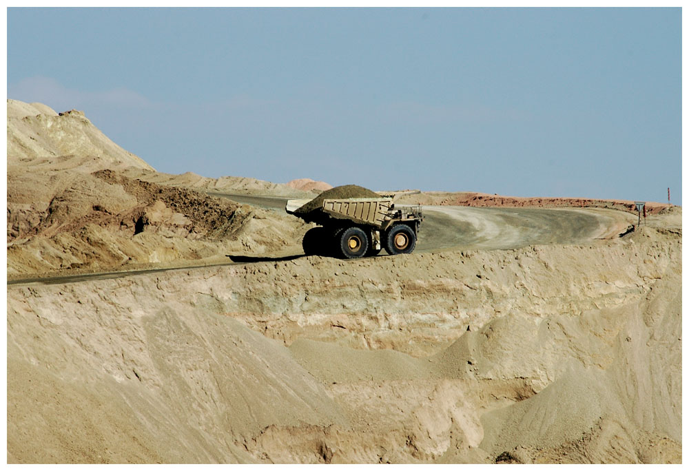 Riesen-LKW in Chuquicamata 