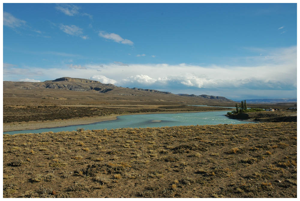 Fluss in Patagonien