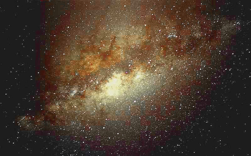 Der südliche Sternenhimmel - Zentrum der Milchstraße